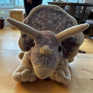 Wild republic stuffed triceratops.